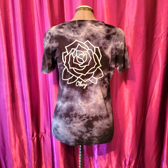 Obey Tops - Obey Mira Rosa Cobalt Tie Dye T-Shirt. EUC! Sold Out! Size small